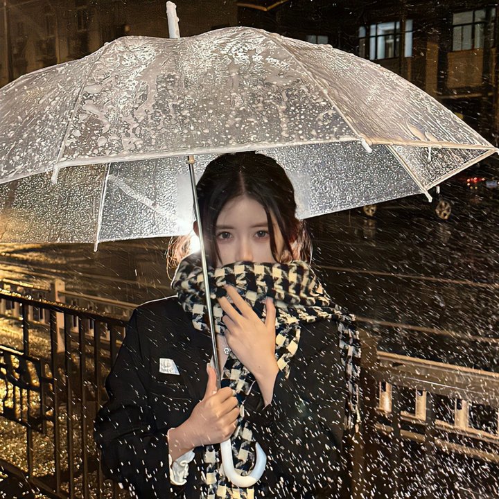 雨中的恋人们